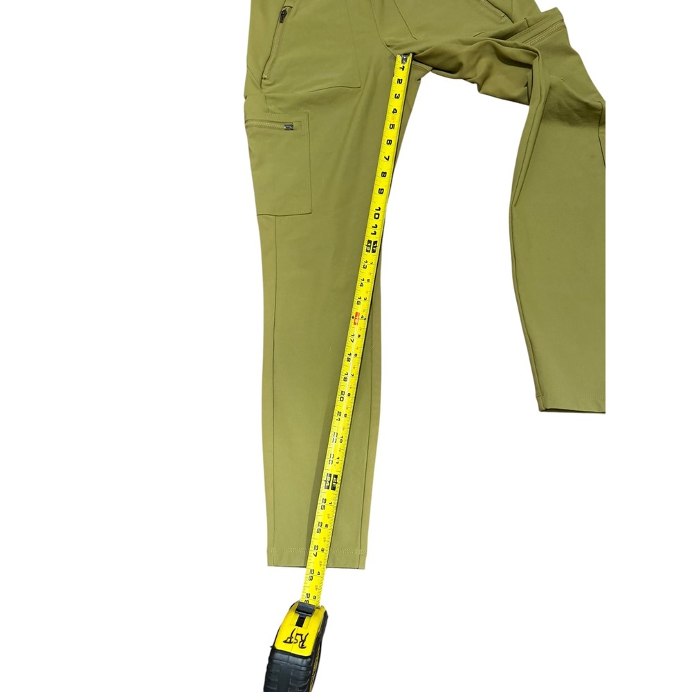 Athleta Size 6 Headlands Hybrid Cargo II Tight Moss Green Hiking Pants - Picture 7 of 8
